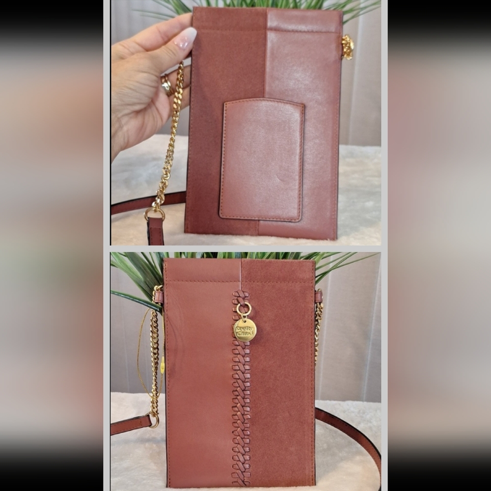 New See By Chloe Leather Crossbody Pouch - Picture 11 of 11